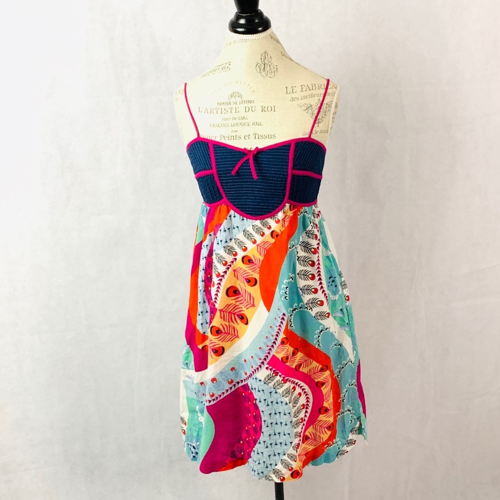 Anthropologie Lilka Quilted Dress Size Small